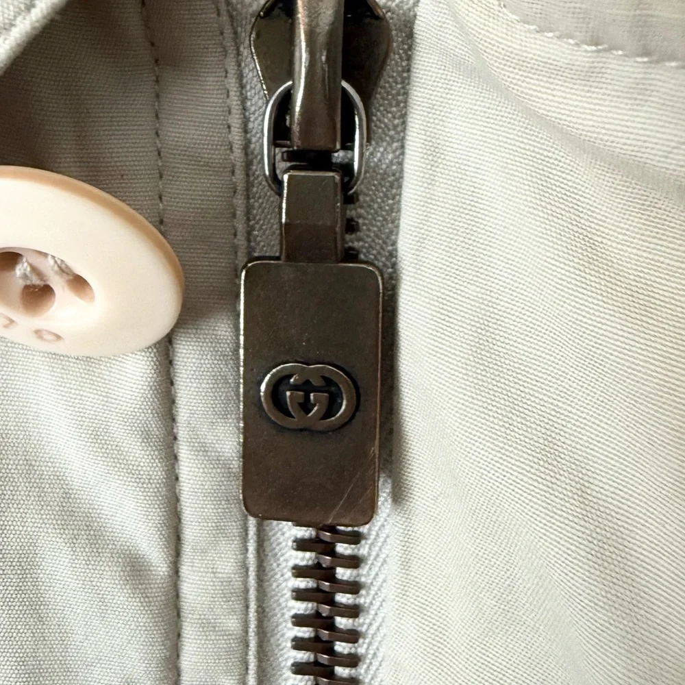 VTG GUCCI Cotton Windbreaker Jacket Size 54